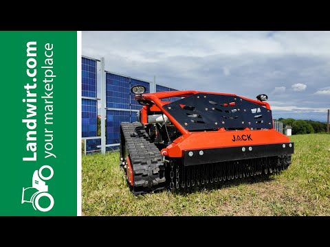 Efficient mowing on steep slopes with the Jack crawler mower | landwirt.com