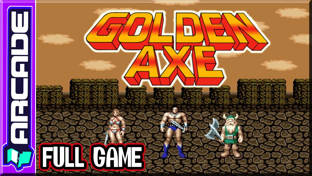 Golden Axe - Full Game 100% Walkthrough (Arcade)