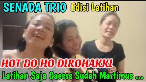 HOT DO HO DIROHAKKI // Cover SENADA TRIO // Cipt : Joel Simorangkir  @hangganeriksonchannel8093