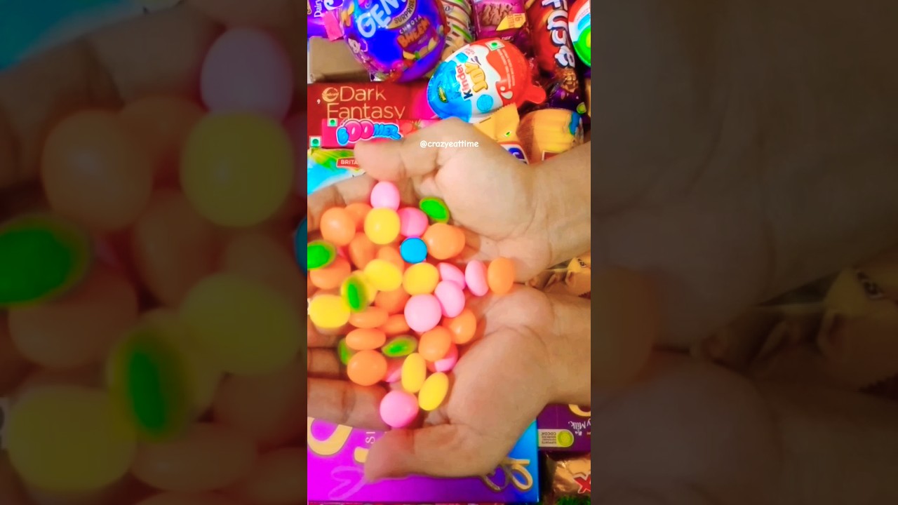 mentos  candy 🍬 Mix rainbow candy 🍭 Chewing gum