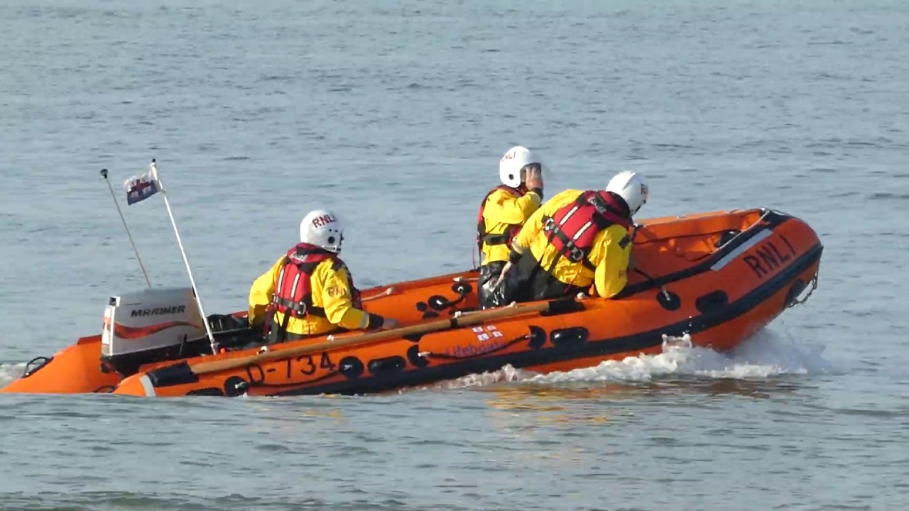 RNLI DClass Lifeboat Launch, Cromer, 24th July, 2019 1080HD YouTube