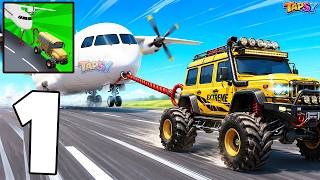 🔥Towing Race Gameplay Walkthrough Part 1 - Exciting Truck Racing Fun (Android, iOS) screenshot 1
