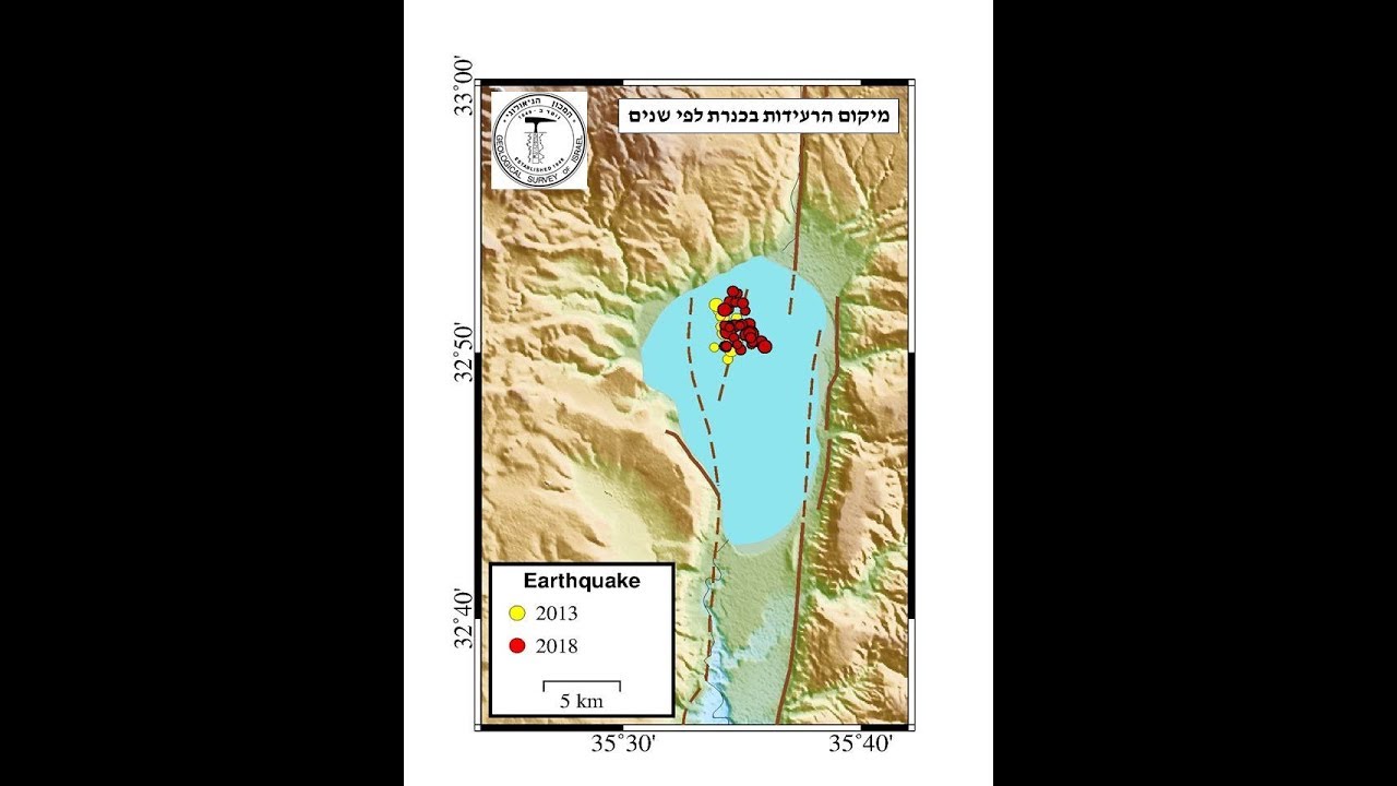 Sea of Galilee Quake Swarm! Dead Sea Fault Awakens Warnings