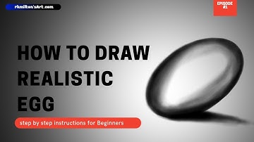 How to Shade - How to draw an egg - Shadows