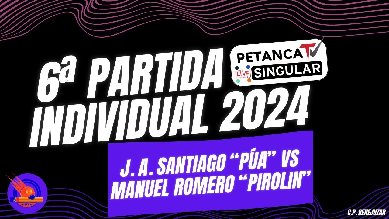 6ª Partida regional individual, Jose Antonio Santigao 