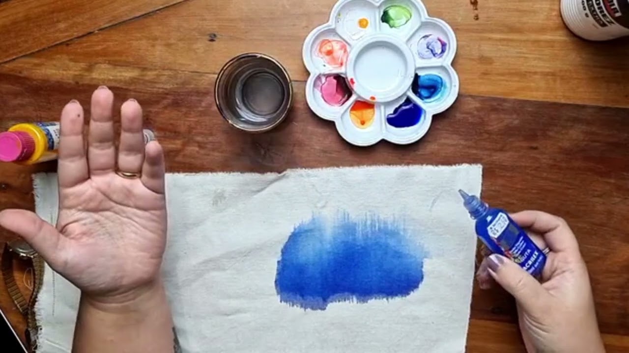 Aquarela em tecido não engomado: é possível?