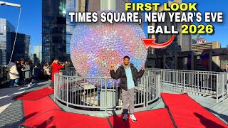 Nycs Brand New Times Square New Years Eve 2026 Ball Drop Test 4K New York