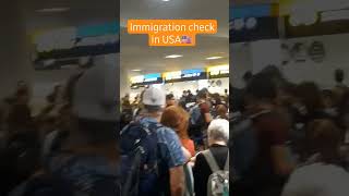 zig-zag long immigration check line | USA Embassy | #usa #embassy #immigrationconsultant immigrat