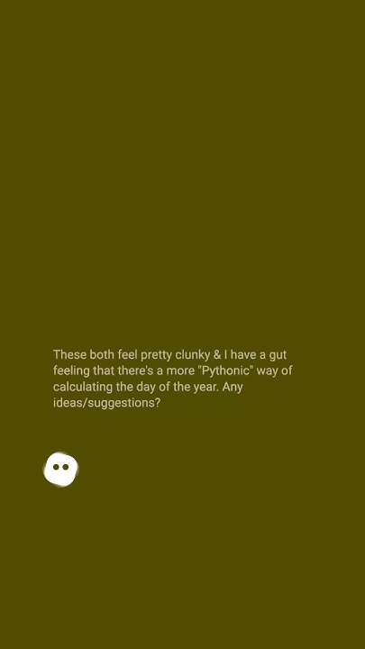 convert-year-month-day-to-day-of-year-in-python-shorts-youtube