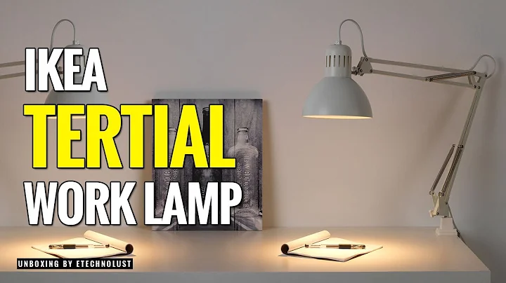 IKEA Tertial $10 Work Lamp - Unboxing & Review