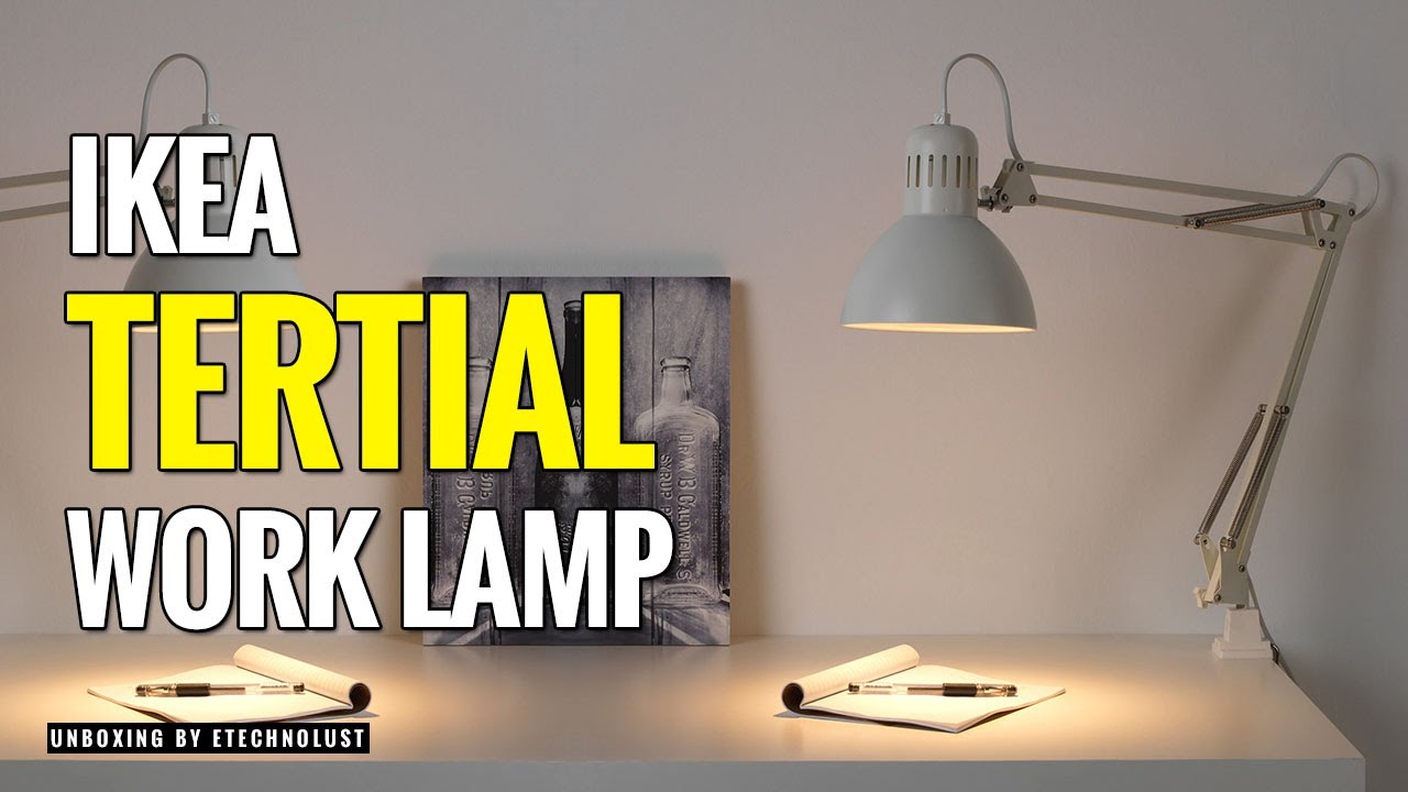 Burgerschap Overstijgen geboren IKEA Tertial $10 Work Lamp - Unboxing & Review - YouTube