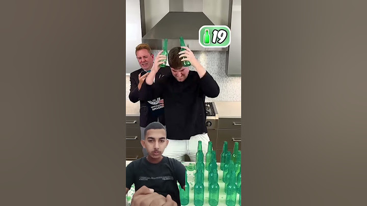 Bottle head smashing world record attempt #mrbeast#shortsvideo#video