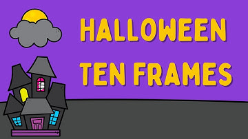 Halloween Ten Frames - Count and Exercise!