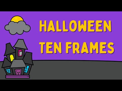 Halloween Ten Frames - Count and Exercise!