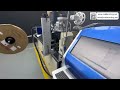 Auto Double Head Crimping Number Tube Baking Printer Machine Peeling Operations Output Set