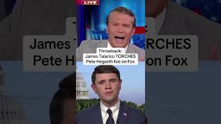 James Talarico TORCHES Pete Hegseth live on Fox