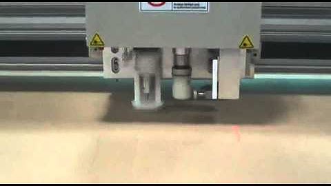 carton box sample maker cutter table machine
