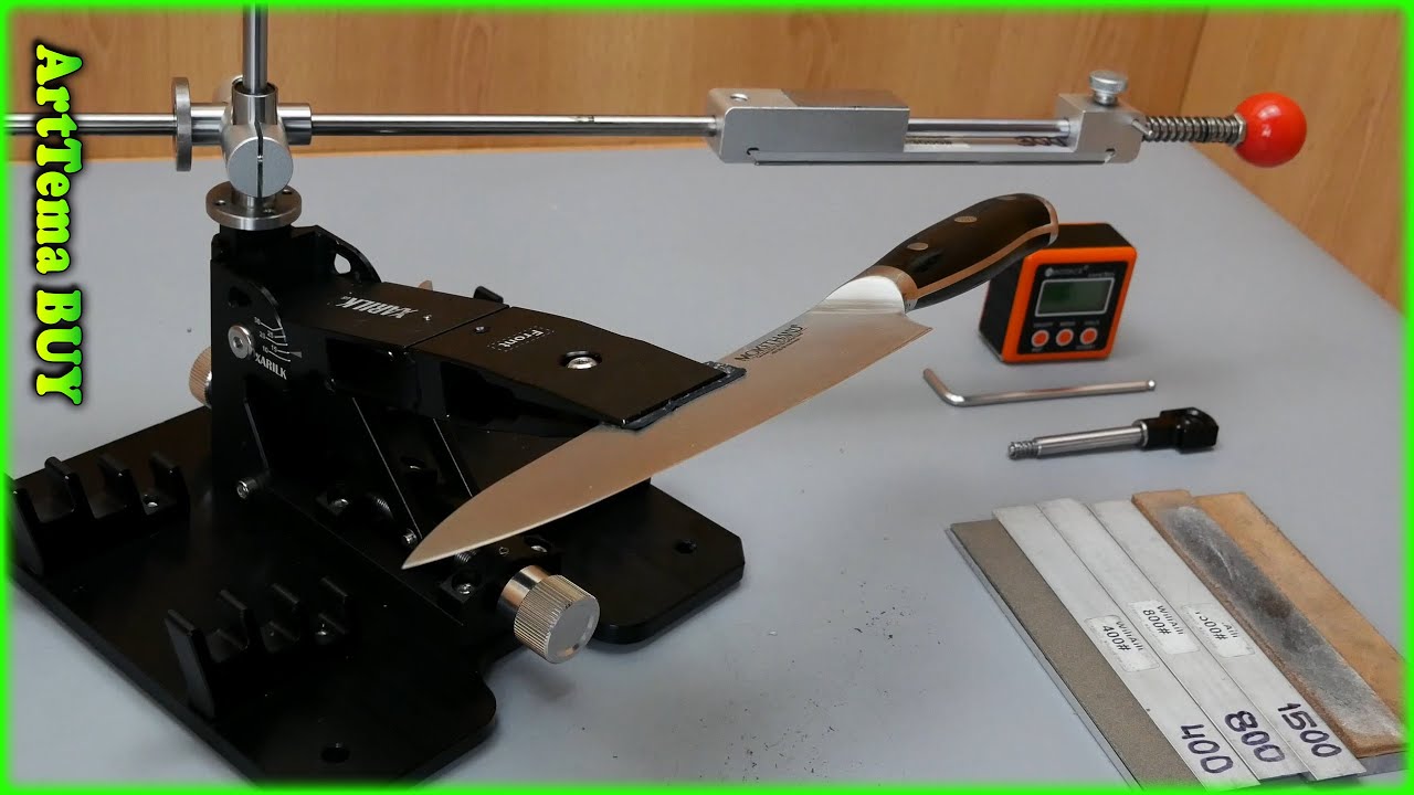 This Chinese tool will keep your chef knives razor sharp 🔪 Knife sharpener Xarilk GEN2 + Diy