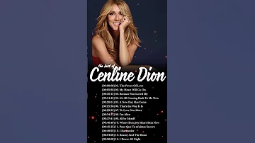 Meilleures chansons de playlist Céline Dion 2023 - Meilleures chansons des divas du monde