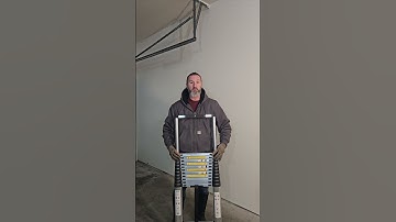 JADDUO 16.5FT Telescopic Ladder, Aluminium Silver Telescoping with Non-Slip Feet, check it out!