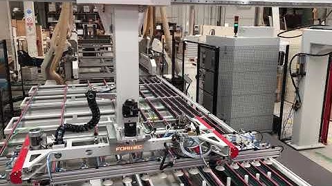 Automatic Unloader mod. Arrow for double edge-banding machine