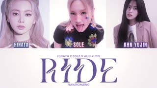 Download lagu HINATA X SOLE X AHN YUJIN - RIDE (Remix) Color Coded Lyrics (Han/Rom/Eng)