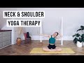 NECK & SHOULDER THERAPY | All Levels Yoga | Cat Meffan