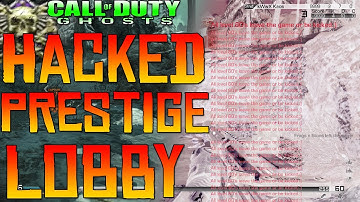 Call Of Duty: Ghosts "Hacked Prestige Lobby"