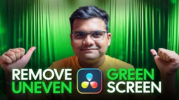 The ABSOLUTE BEST Way to Remove Uneven Green Screens in DaVinci Resolve