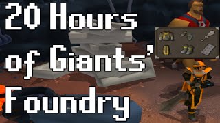 20 Hours of Giants' Foundry (w/ Smiths Outfit)
