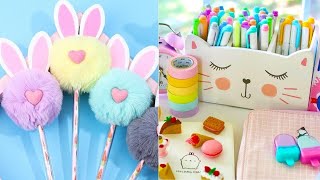 Easy DIY School Supplies! Cheap DIY Crafts for Back to School💜💛 DIY unicorn, L