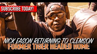 Former Clemson Tiger Nick Eason expected to replace Todd Bates