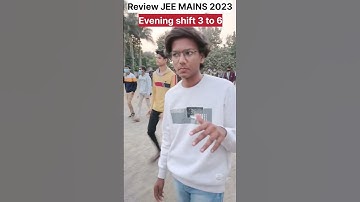 JEE mains 2023 Review 29 January shift 2 #shorts #viral #youtubeshorts