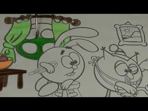 Coloring for kids-  Kikoriki