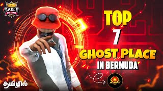 TOP 7 HIDDEN PLACE IN BERMUDA TAMIL | BR RANK | FREEFIRE | SECRET PLACES TIPS AND TRICKS| EAGLE RED|