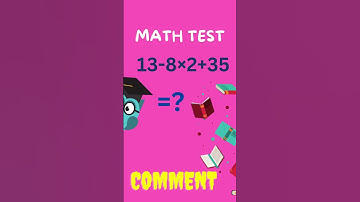 MATH TEST 14| iq check  #maths #shortsvideo  #mathstricks #quicksolve #mathtest #puzzle  #qsolving