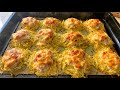 Капустные гнезда с мясом в духовке. Очень вкусно и просто!