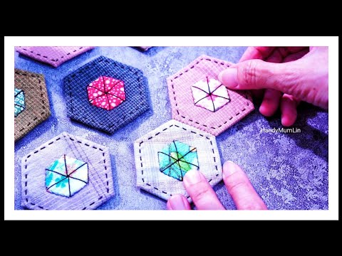 diy-hexagon-design┃handymumlin-sewing-project-✂✂✂