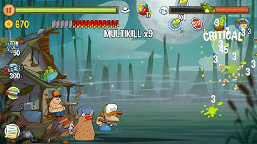 Swamp Attack - Hard Mode. Episode 2. Level 5 Gameplay Android walkthroug