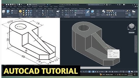 AUTOCAD 3D PRACTICE _ 2D & 3D MODELING