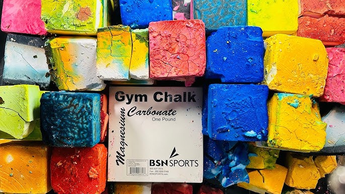 102 Blocks of Gym Chalk, Crunchy 20K Celebration Crush