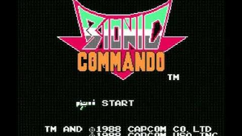 Bionic Commando (NES) Music - Area 8