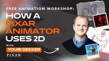 How a Pixar Animator Uses 2D Animation in 3D Movies