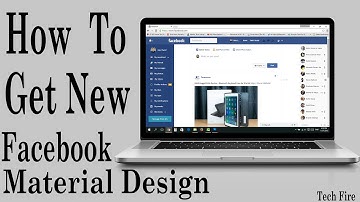 How To Get New Facebook Material Design [Fb Flat]