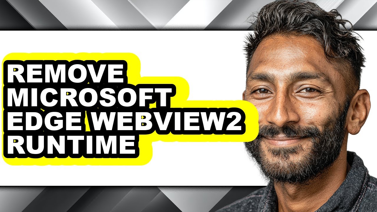 How to Remove Microsoft Edge Webview2 Runtime (only Way) - YouTube