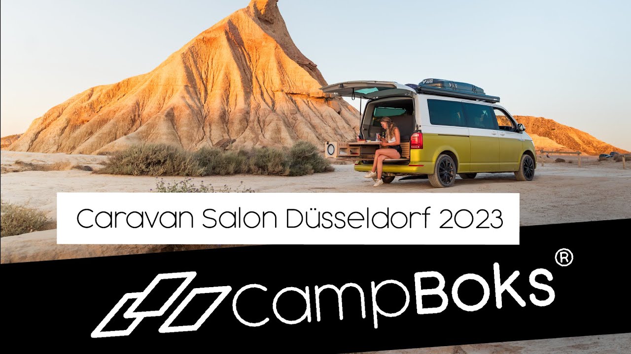 Die neue CampBoks  Caravan Salon Düsseldorf 2023 