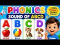 “ABCD Phonics Sounds 🔤 | Fun Way to Learn A to Z Sounds for Kids 🎶✨”