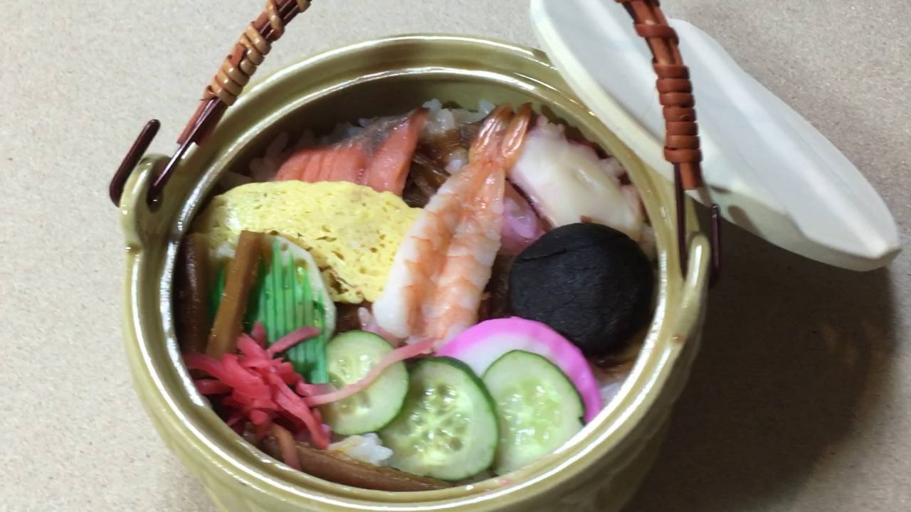 ちらし寿司・ておけ - 終売となった駅弁の記録 ～鉄宿別館～