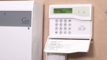 How to reset Accenta alarm after power cut