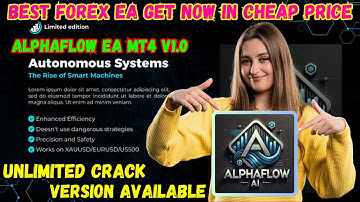 AlphaFlow EA MT4 V1.0 | Category: MT4 EA (Build +1440) No DLL Best EA Get Now Just $25